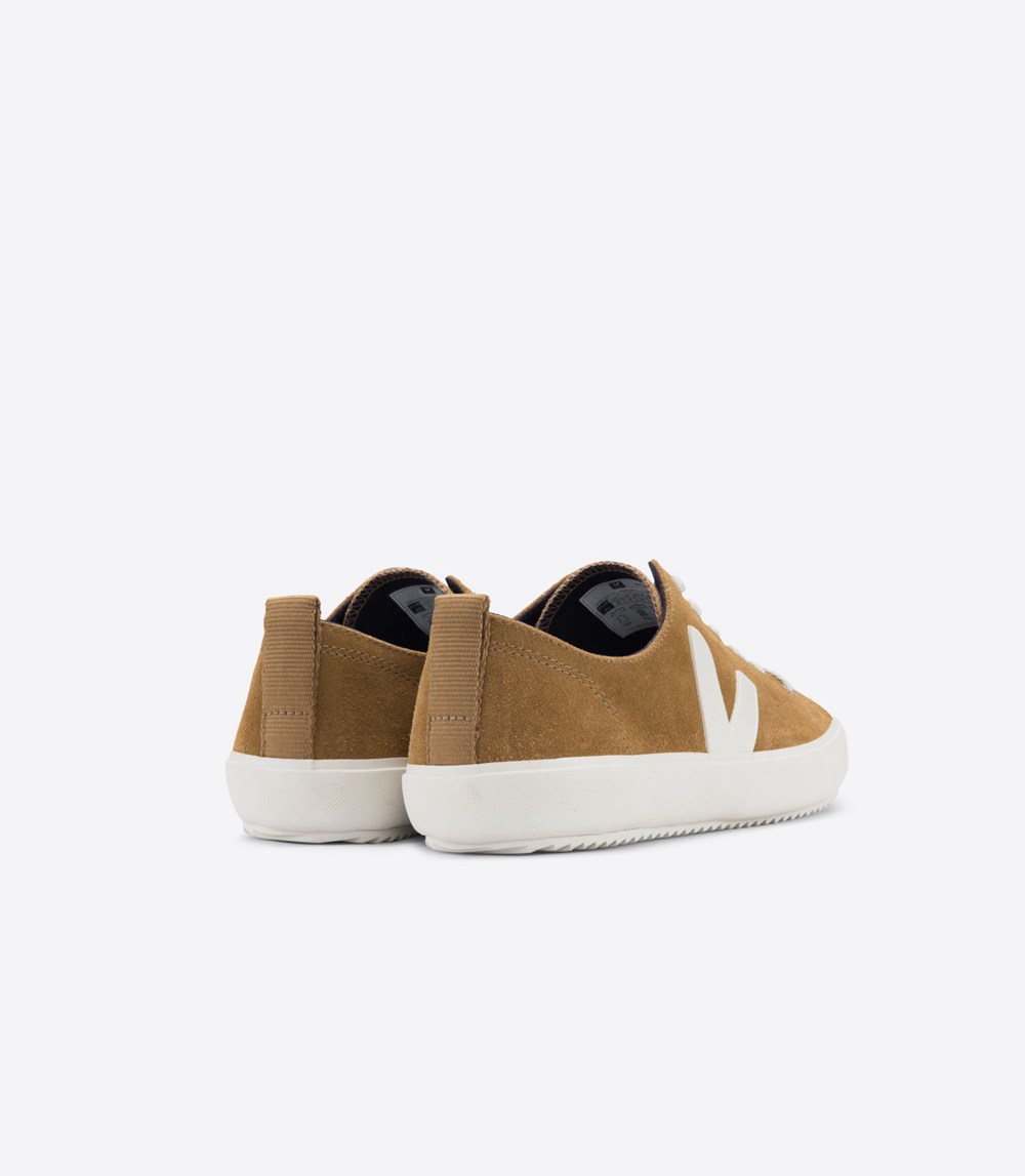 Veja Sneakers Mens - Nova Suede - Brown/White - 3867WPIBZ